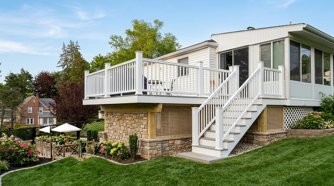 Home addition exterior