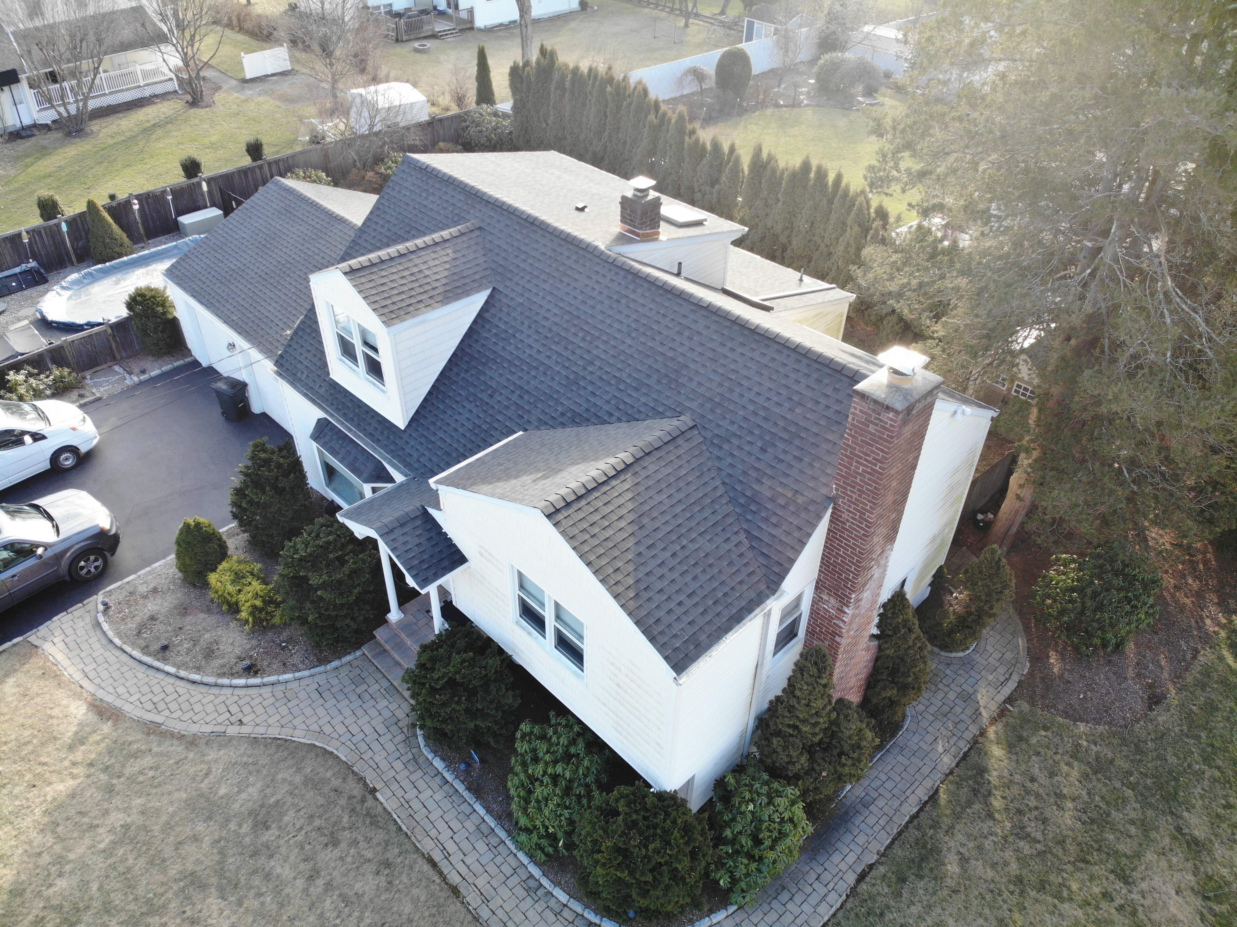Roofing background